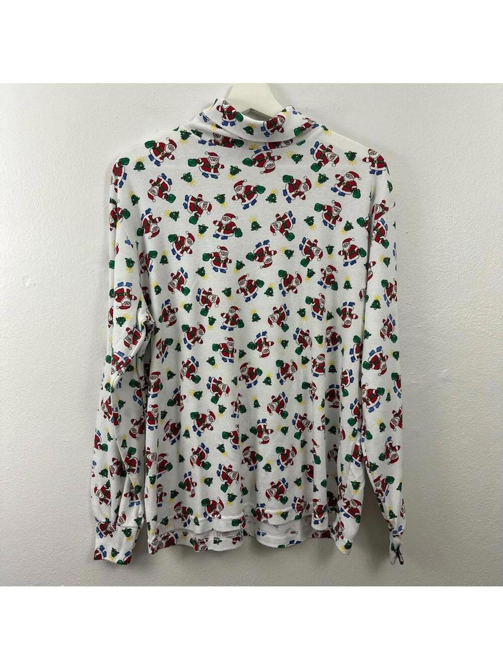 Vintage Holiday Time Women’s Turtleneck